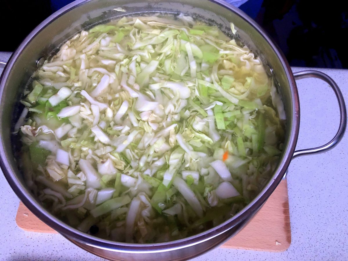 Young Cabbage Soup on Pork Bones CookINPolish Traditional Recipes