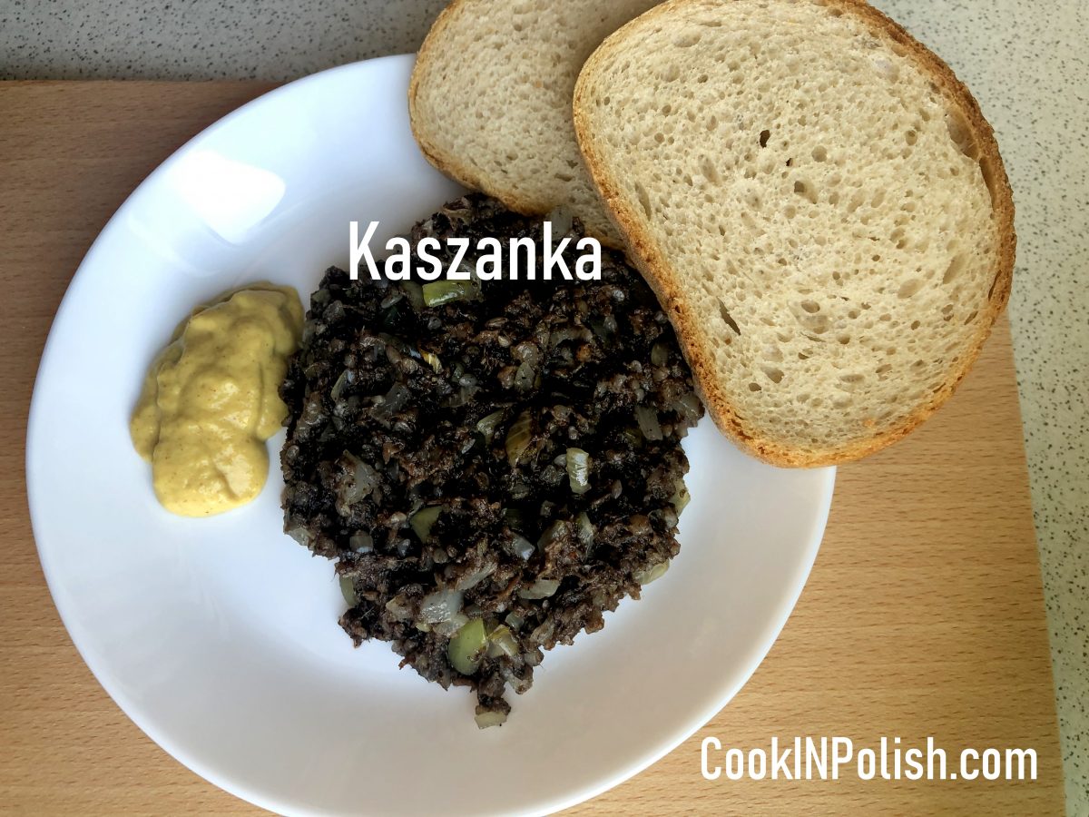 Kaszanka Polish black pudding CookINPolish Traditional Recipes