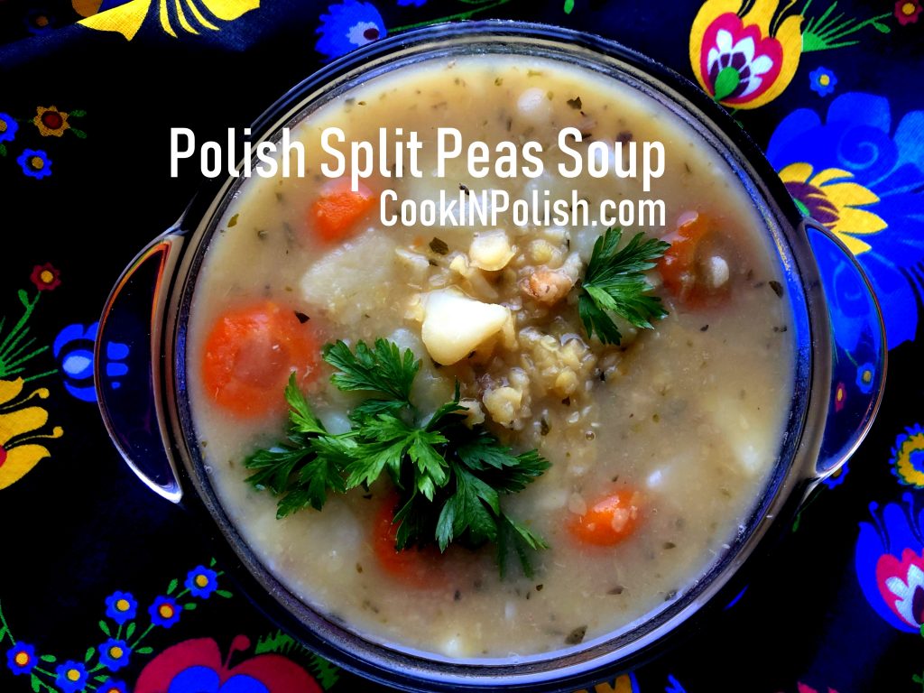 Polish Split Peas Soup CookINPolish Traditional Recipes