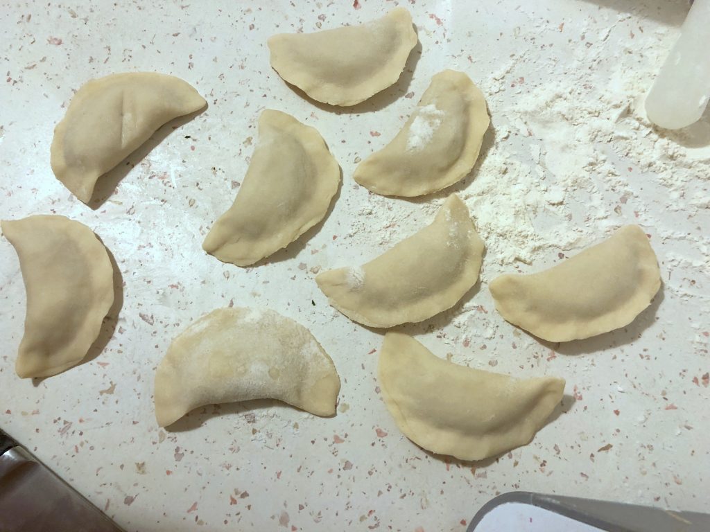 Pierogi ruskie ruthenian dumplings