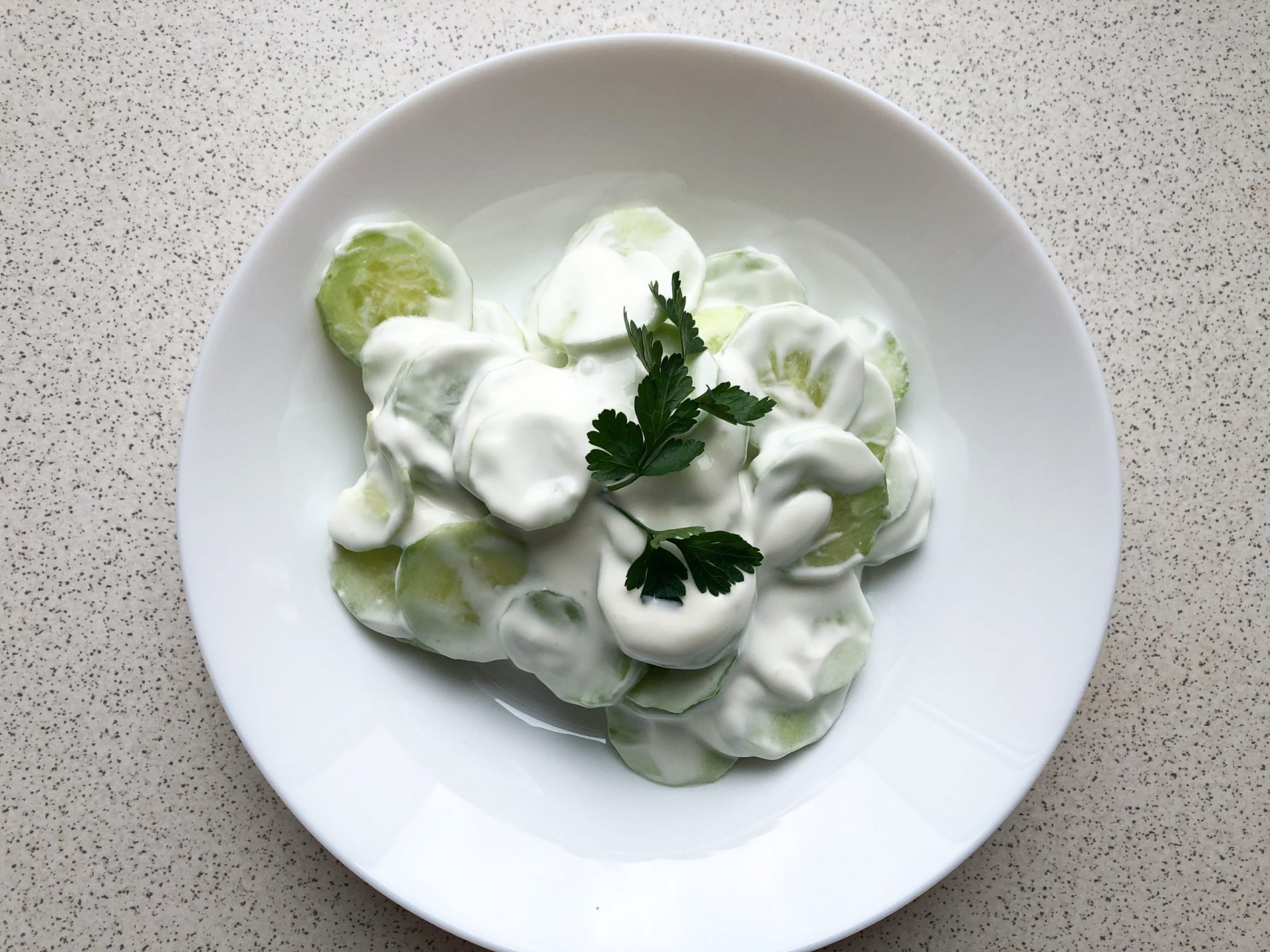 Polish Cucumber Salad/Mizeria