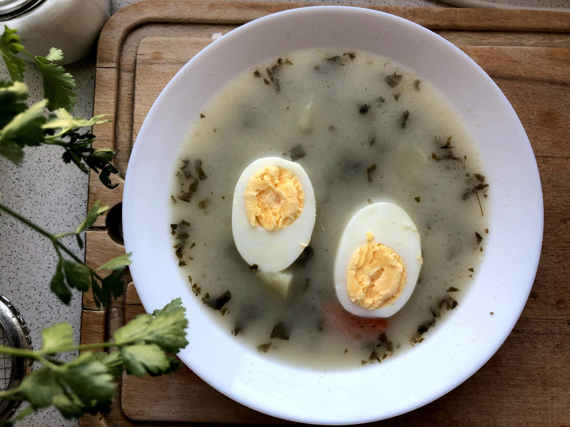 Polish Sorrel Soup