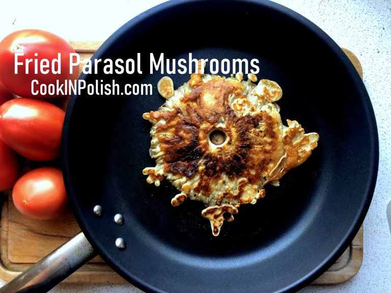 Fried Parasol Mushrooms