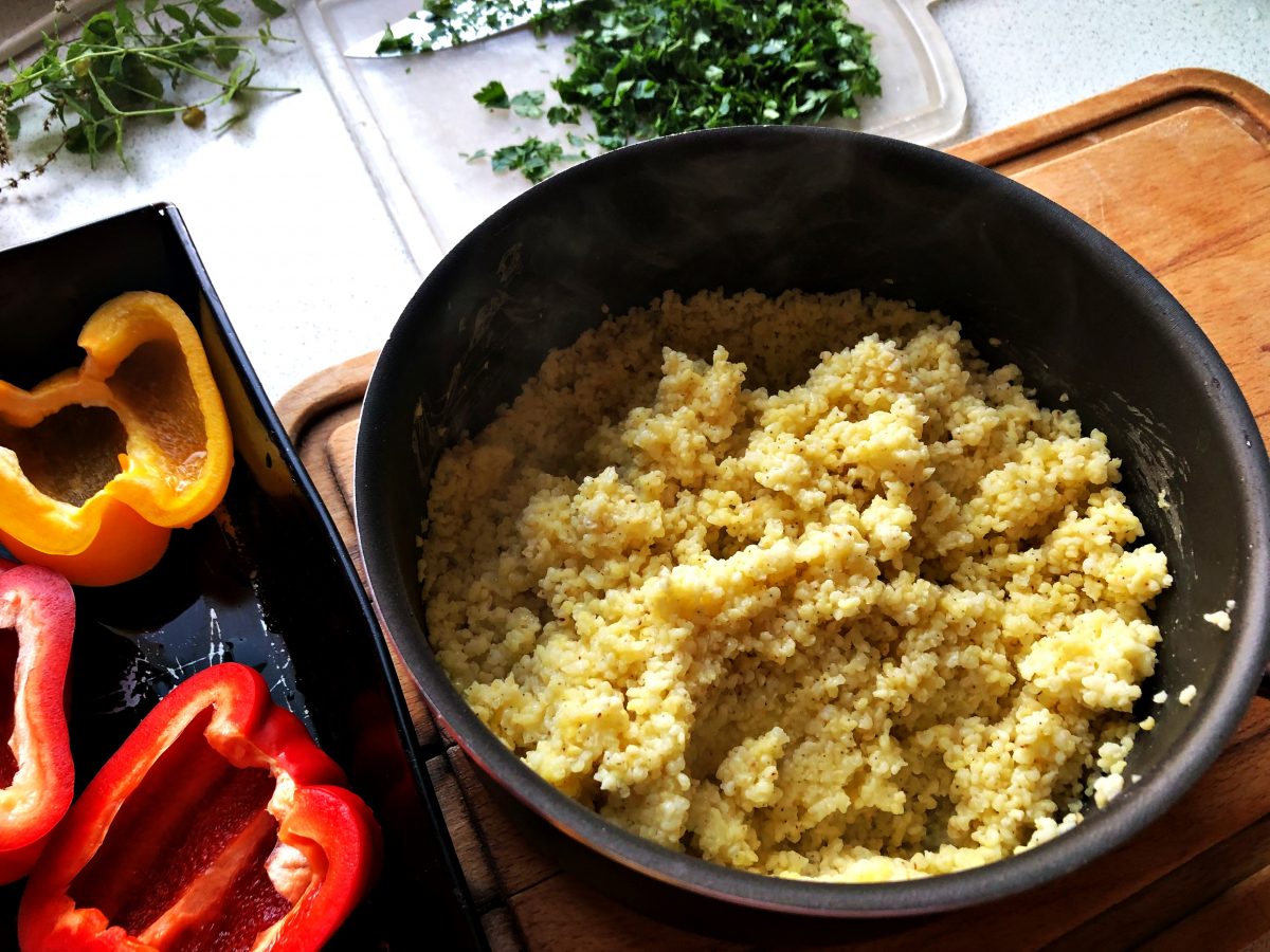 Millet Stuffed Peppers CookINPolish Polish Food Recipes