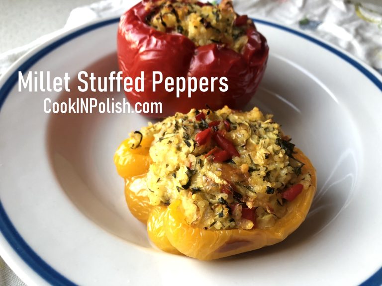 Millet Stuffed Peppers CookINPolish Polish Food Recipes
