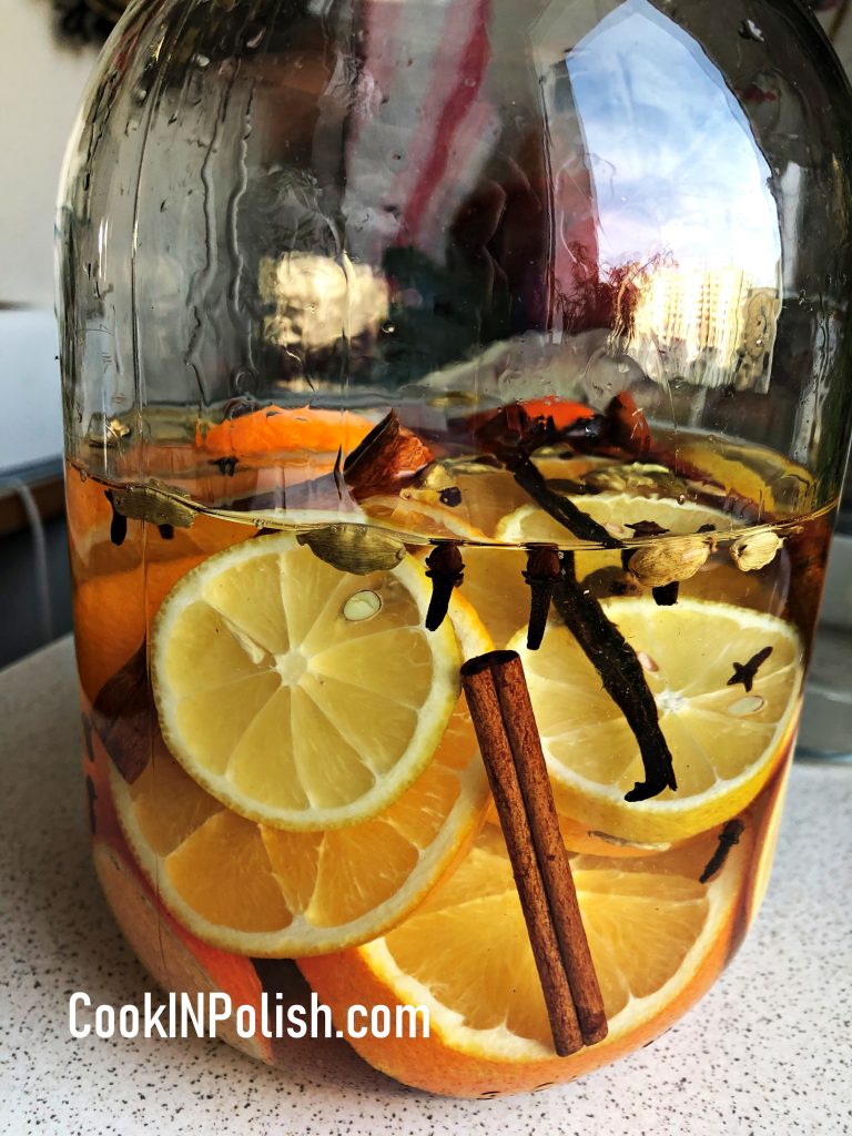 Orange Christmas Liqueur