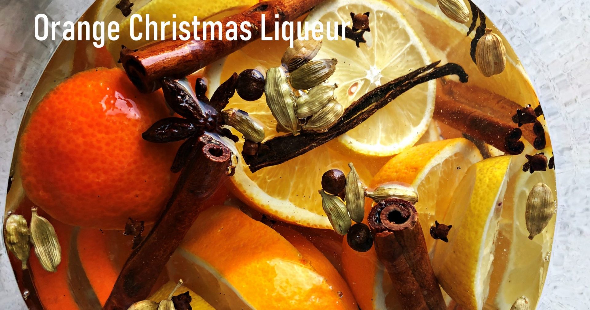 Orange Christmas Liqueur