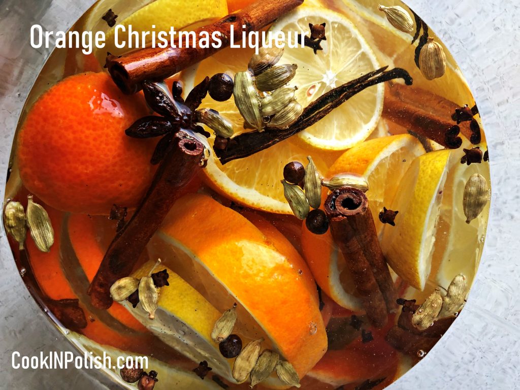Orange Christmas Liqueur