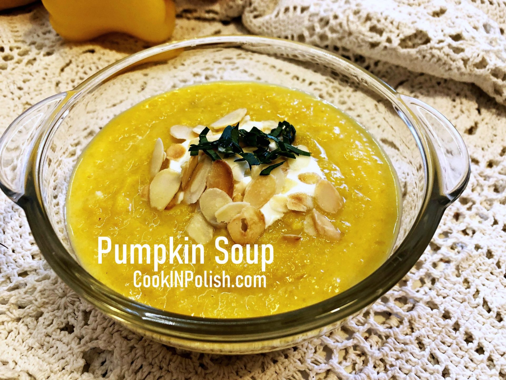 Baked Pumpkin Soup