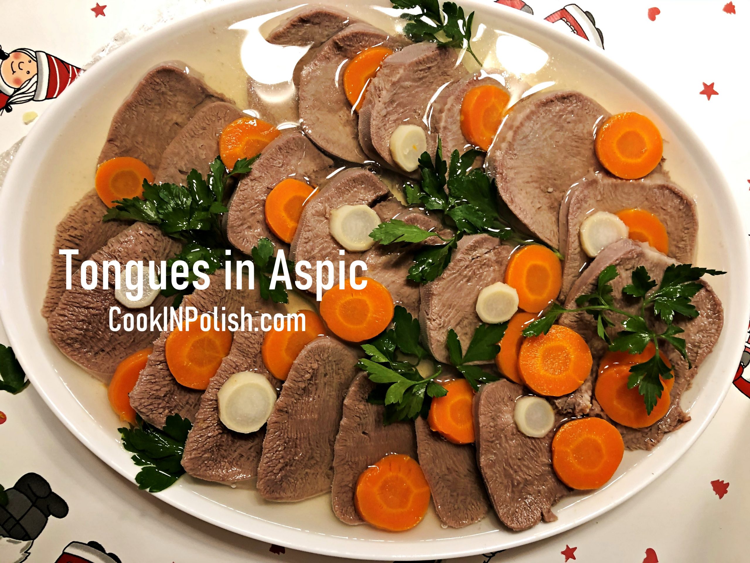 Beef Tongues in Aspic - CookINPolish – Polish Food Recipes
