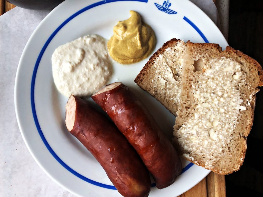 Boiled Polish Smoked Kiełbasa