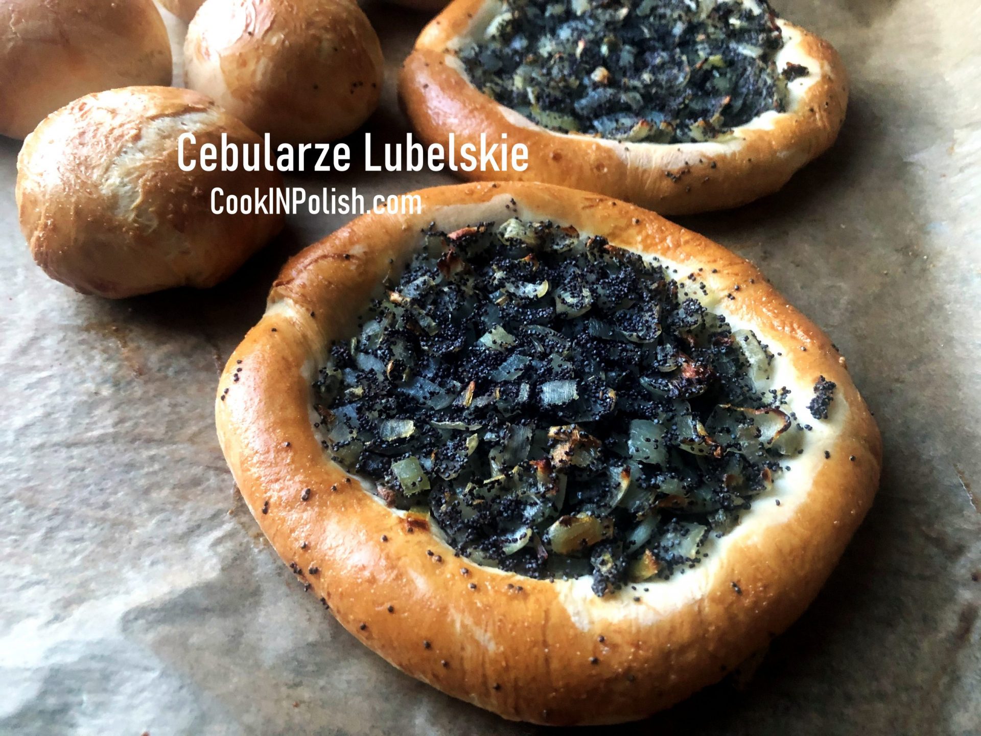 Cebularze Lubelskie – Onion Rolls