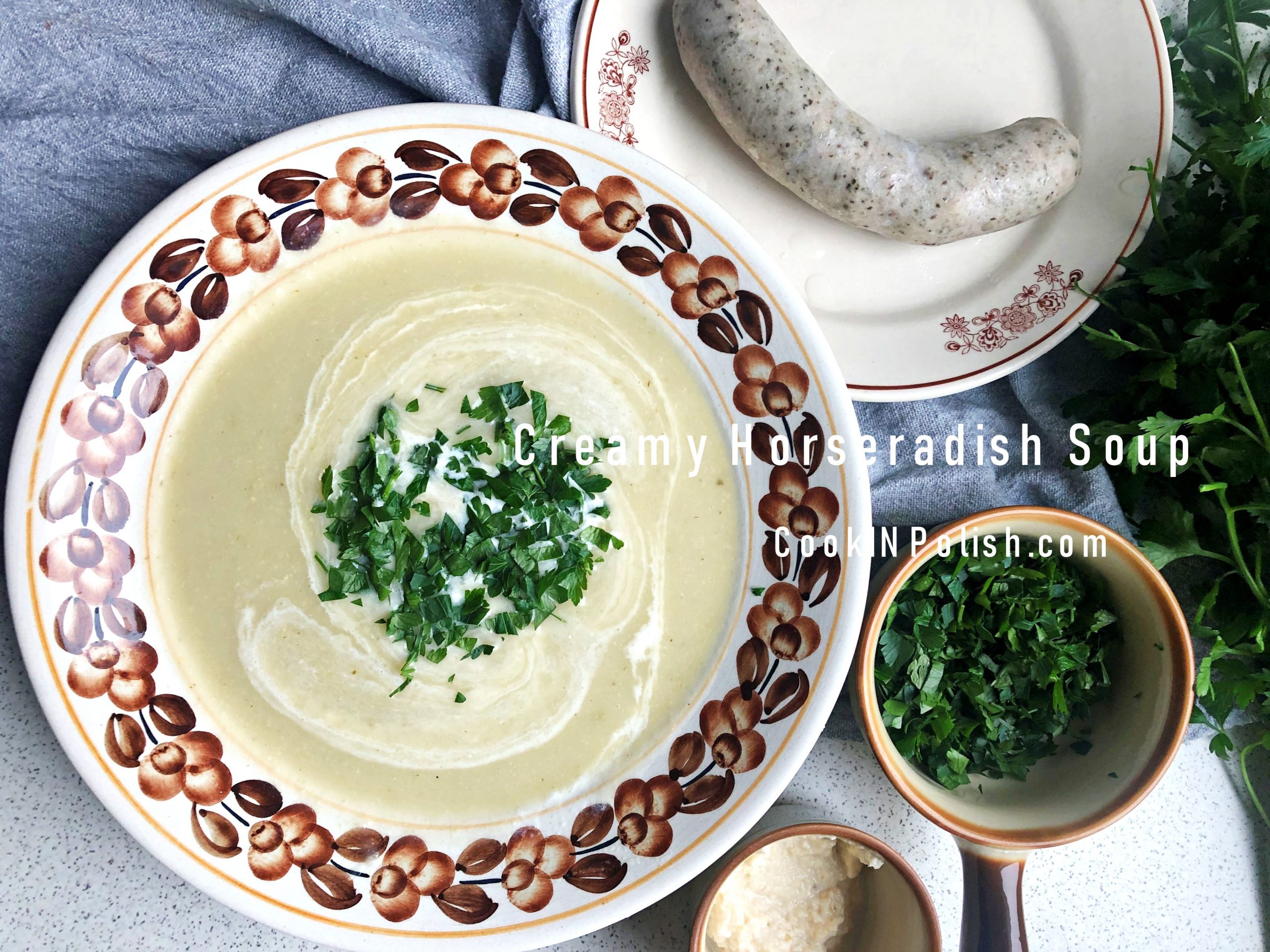 Creamy Horseradish Soup - CookINPolish – Polish Food Recipes