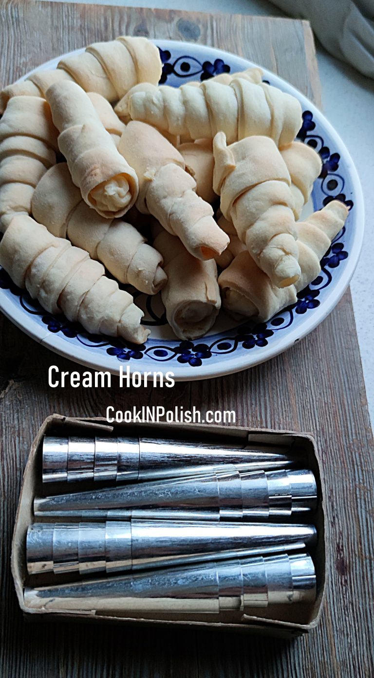 Homemade Cream Horns CookINPolish Polish Food Recipes