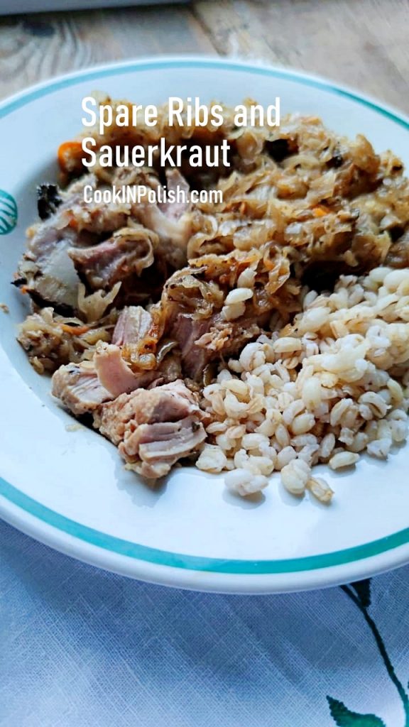 Spare ribs and sauerkraut instant online pot