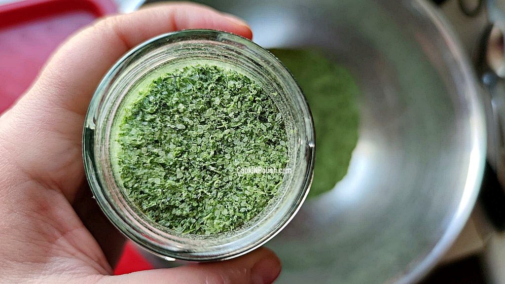 Wild garlic salt