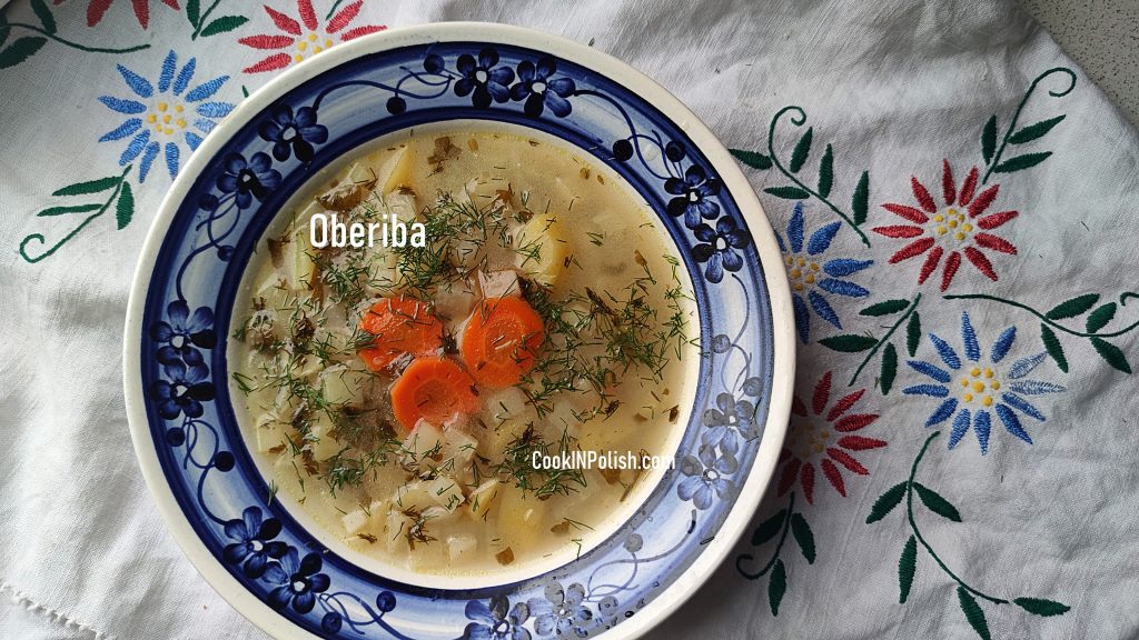 Oberiba - Kohlrabi Soup served