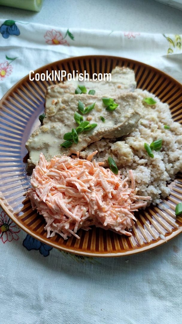 Sztuka Mięsa in Horseradish Sauce CookINPolish Polish Food Recipes
