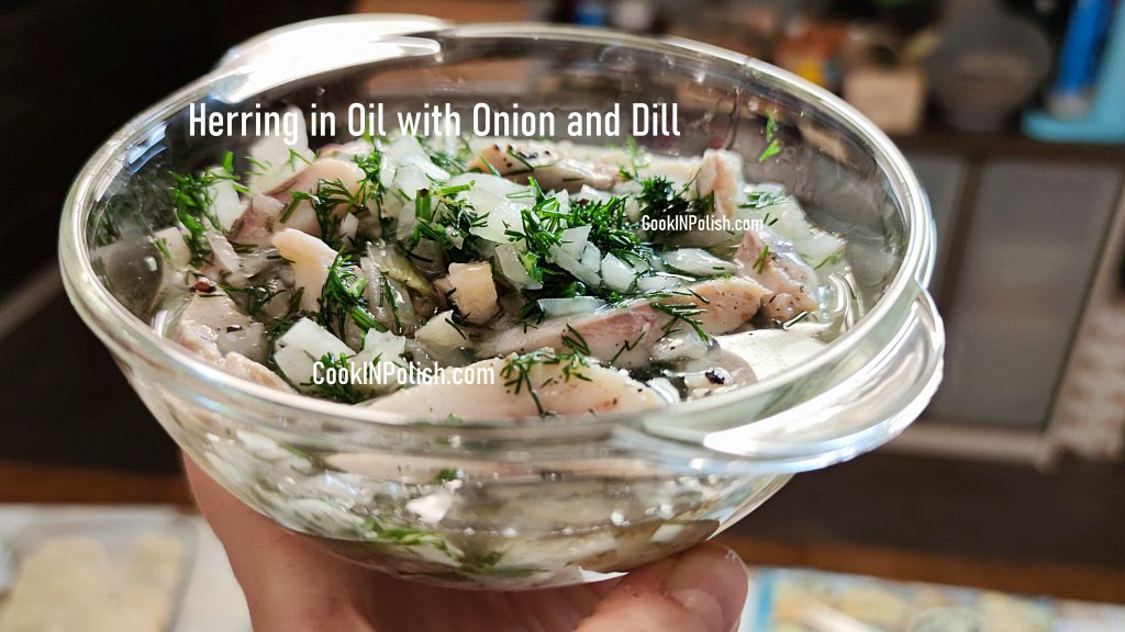 Herring in Oil with Dill
