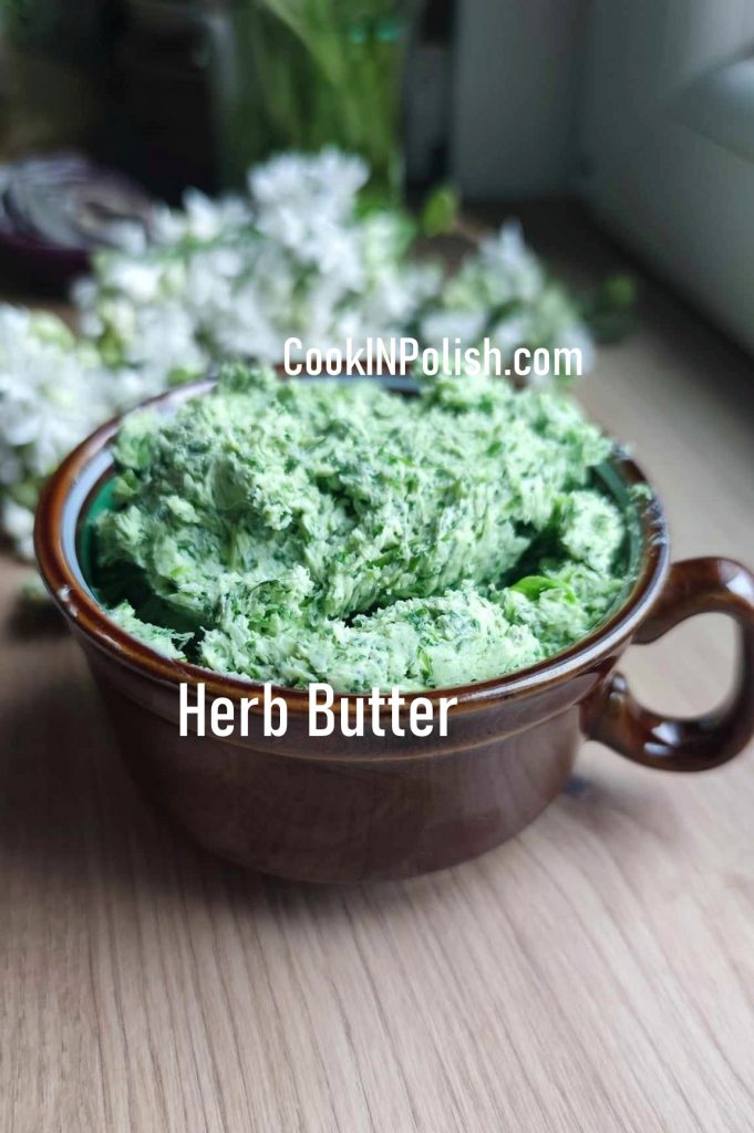 Herb Butter - Garlic Mustard Butter