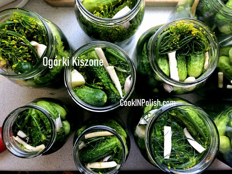 Ogórki Kiszone Polish Pickles in Brine