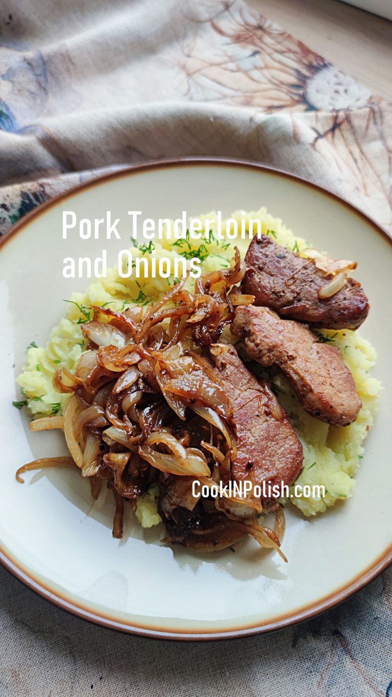 Pork Tenderloin and Onions