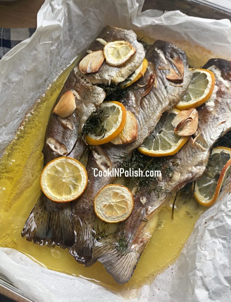 Baked Buttery Trout