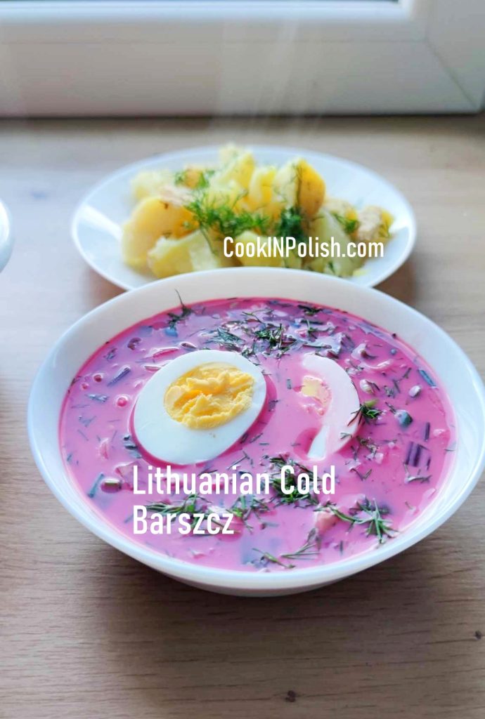Lithuanian Cold Barszcz