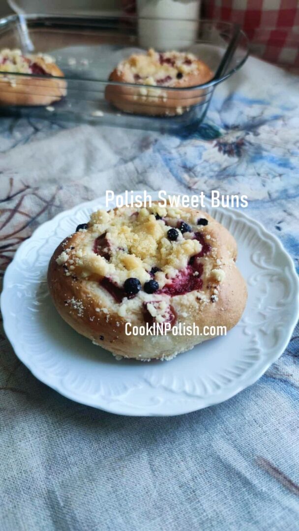 Polish Sweet Buns - CookINPolish – Polish Food Recipes