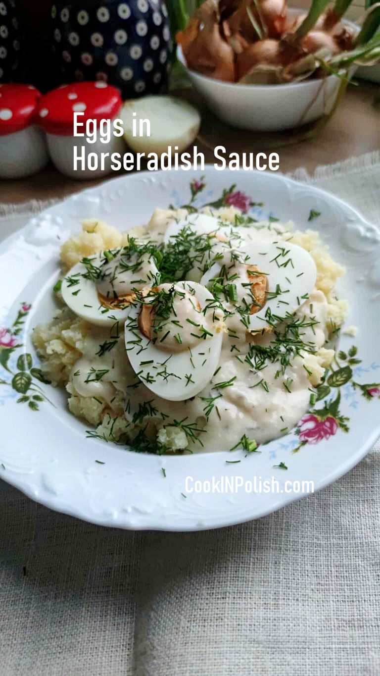 Eggs in Horseradish Sauce